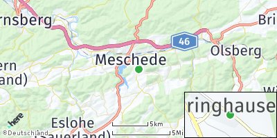 Google Map of Löttmaringhausen