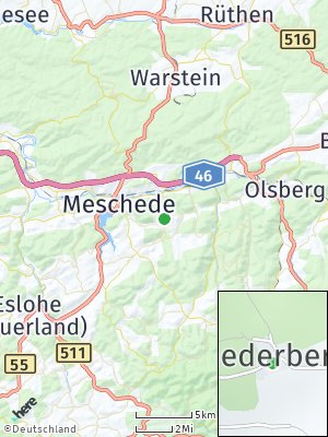 Here Map of Schederberge