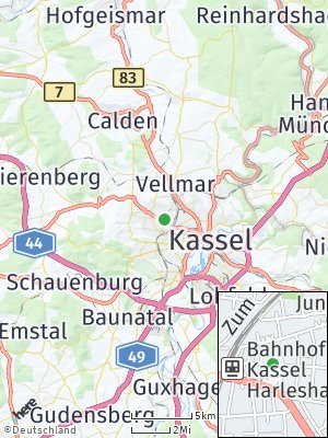 Here Map of Harleshausen