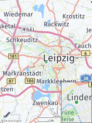 Here Map of Lindenau