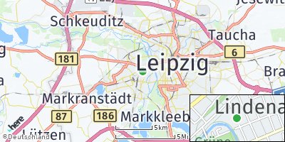 Google Map of Lindenau