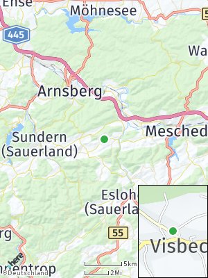 Here Map of Visbeck