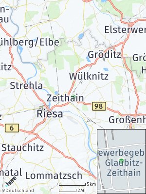 Here Map of Zeithain