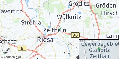 Google Map of Zeithain