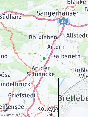 Here Map of Bretleben