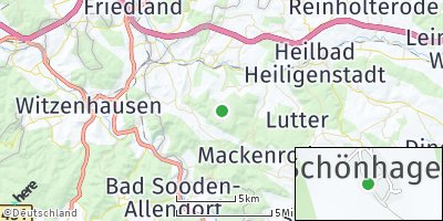 Google Map of Schönhagen