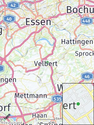 Here Map of Velbert-Mitte