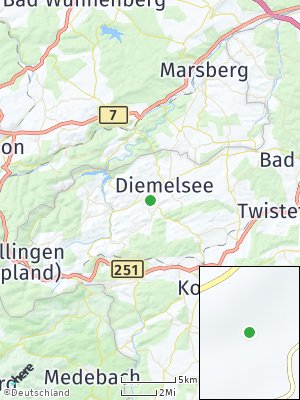 Here Map of Diemelsee