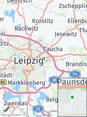 Here Map of Paunsdorf