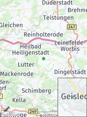 Here Map of Geisleden