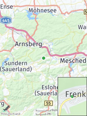 Here Map of Frenkhausen