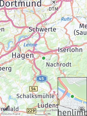 Here Map of Hohenlimburg
