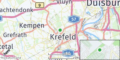 Google Map of Inrath / Kliedbruch