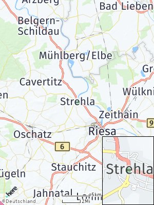 Here Map of Strehla