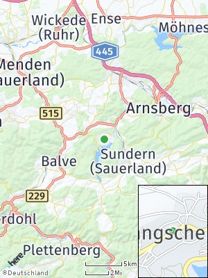 Here Map of Langscheid