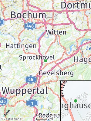 Here Map of Hiddinghausen