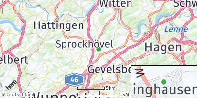 Google Map of Hiddinghausen