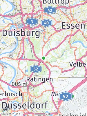 Here Map of Breitscheid bei Ratingen