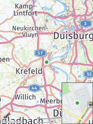 Here Map of Uerdingen