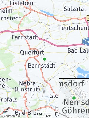 Here Map of Nemsdorf-Göhrendorf
