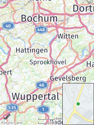 Here Map of Sprockhövel