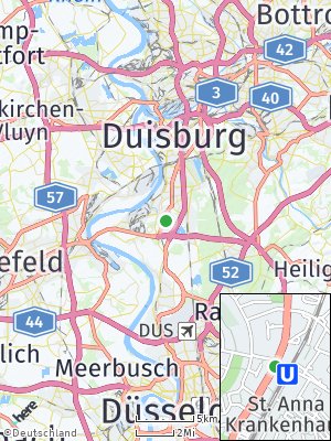 Here Map of Huckingen