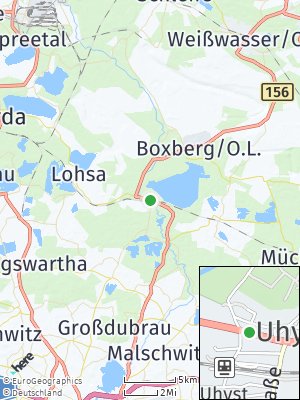 Here Map of Uhyst
