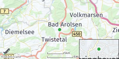 Google Map of Mengeringhausen