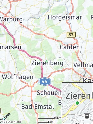 Here Map of Zierenberg