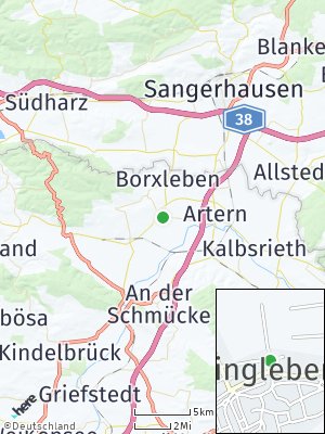 Here Map of Ringleben bei Artern