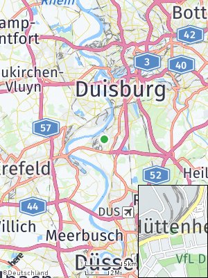 Here Map of Hüttenheim