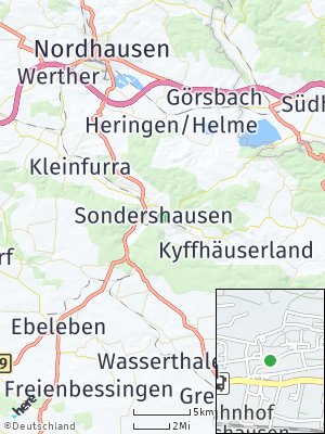 Here Map of Sondershausen