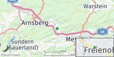Google Map of Freienohl