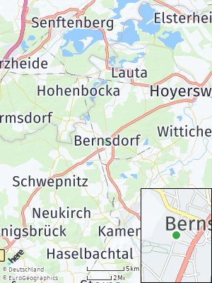 Here Map of Bernsdorf