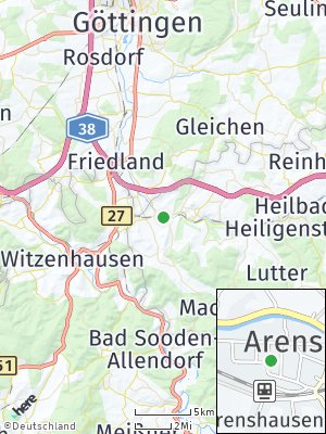 Here Map of Arenshausen