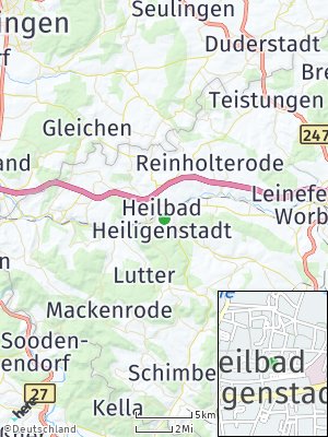 Here Map of Heilbad Heiligenstadt