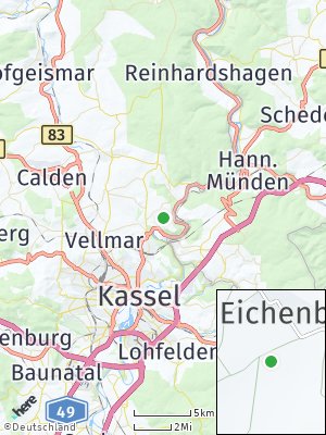Here Map of Fuldatal