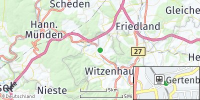 Google Map of Gertenbach