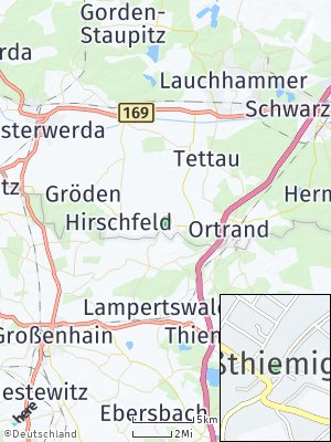 Here Map of Großthiemig