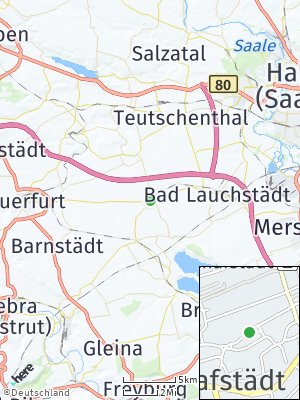 Here Map of Schafstädt