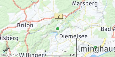 Google Map of Helminghausen