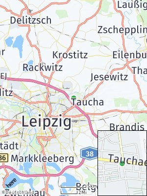 Here Map of Plaußig-Portitz
