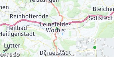 Google Map of Leinefelde