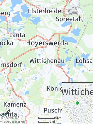 Here Map of Wittichenau