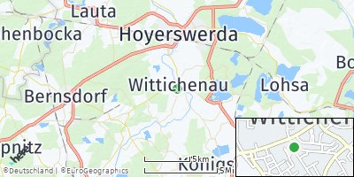 Google Map of Wittichenau