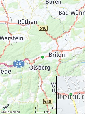 Here Map of Altenbüren