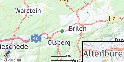 Google Map of Altenbüren
