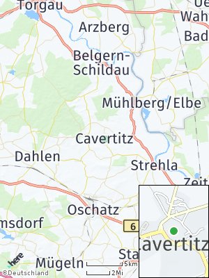 Here Map of Cavertitz