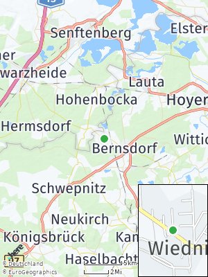 Here Map of Wiednitz