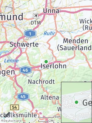Here Map of Gerlingsen